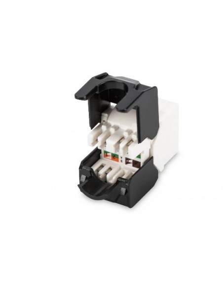 Inserto Jack Utp Non Schermato Rj45 Cat. 6A Toolfree