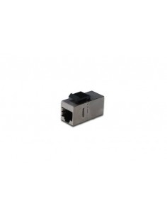 Adattatore Passante 2X8 Poli Rj45 Schermato Cat.6 Con Ganci Per Pannelli