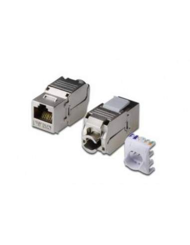 Inserto Jack Schermato Rj45 Cat 6A Toolfree