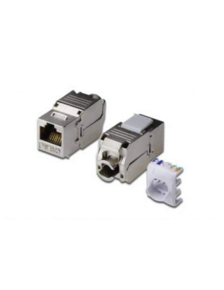 Inserto Jack Schermato Rj45 Cat 6A Toolfree