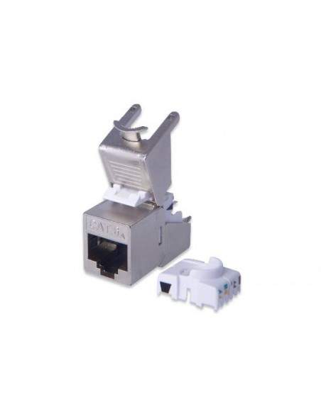 Inserto Jack Schermato Rj45 Categoria 6A Toolfree