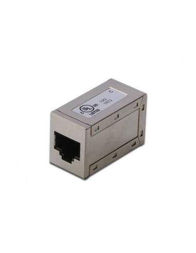 Adattatore Passante Con 2 Connettori Rj45 - 8P8C Schermato Femmina/Femmina Cat.6A