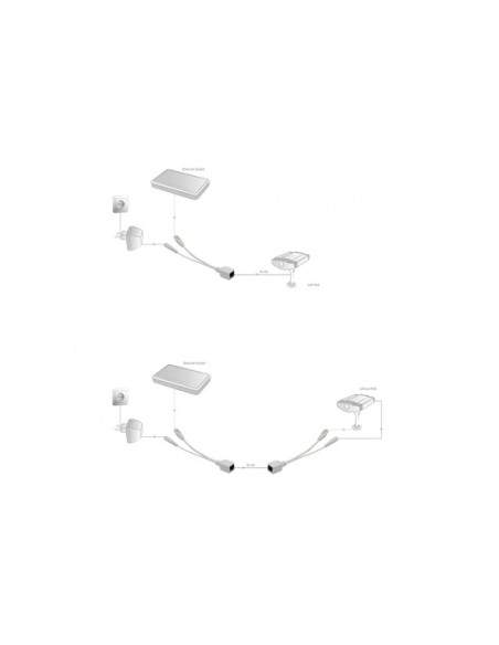 Kit Cavetti Splitter Adattatori Poe Per Reti Cat 5E