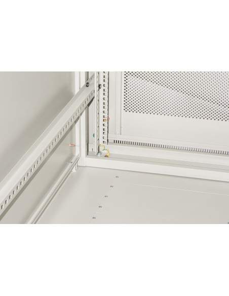 Armadio Rack 19" 42U (A)2055, (L)600, (P)1000 Colore Grigio