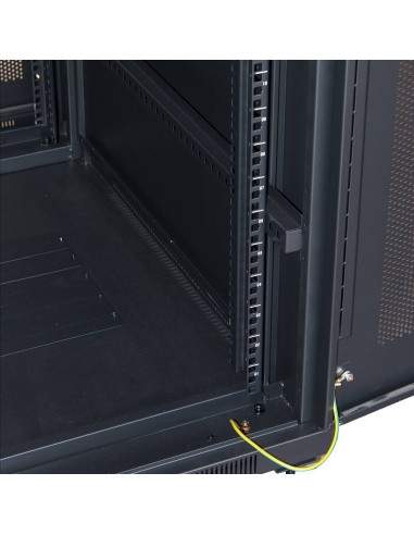 Armadio Rack 19" 42U (A)2055, (L)600, (P)1000 Colore Nero