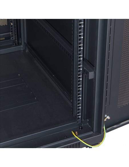 Armadio Rack 19" 42U (A)2055, (L)600, (P)1000 Colore Nero