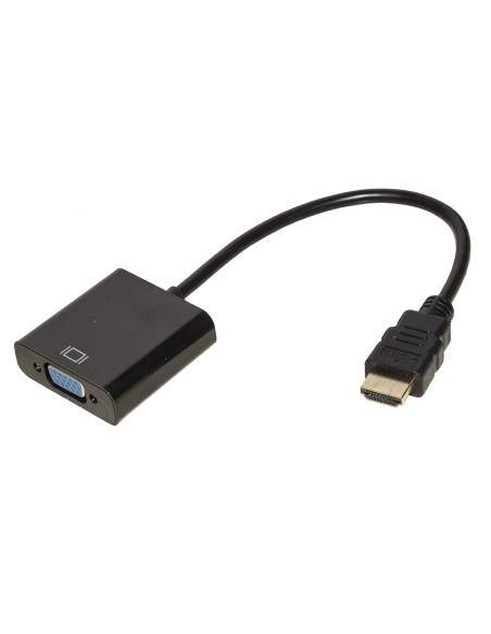 Adattatore Hdmi Tipo A Maschio A Vga Femmina Con Audio