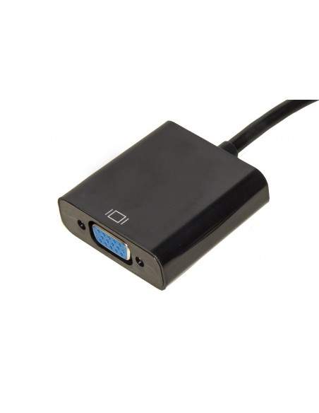 Adattatore Mini Hdmi Tipo C - Vga Femmina + Audio