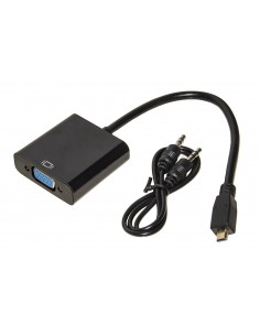 Adattatore Micro Hdmi Tipo D - Vga Femmina + Audio
