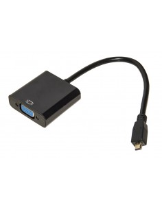 Adattatore Micro Hdmi Tipo D - Vga Femmina + Audio 2