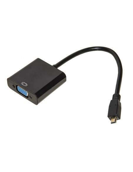 Adattatore Micro Hdmi Tipo D - Vga Femmina + Audio