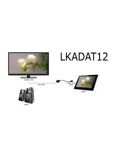 Adattatore Micro Hdmi Tipo D - Vga Femmina + Audio