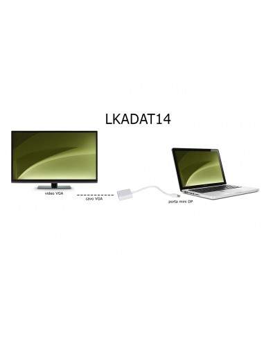 Adattatore Mini Displayport Maschio - Vga Femmina