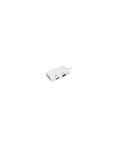 Adattatore Mini Displayport Maschio 1.2 A Dvi+Hdmi 4Kx2K+Vga Femmina