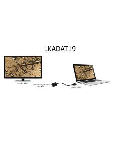 Adattatore Displayport Maschio A Vga Femmina Cm 15