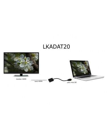 Adattatore Displayport Maschio - Hdmi Femmina 4Kx2K