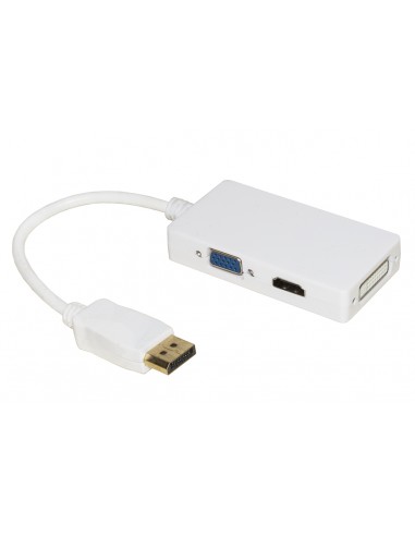 Adattatore Displayport A Dvi+Hdmi+Vga Femmina