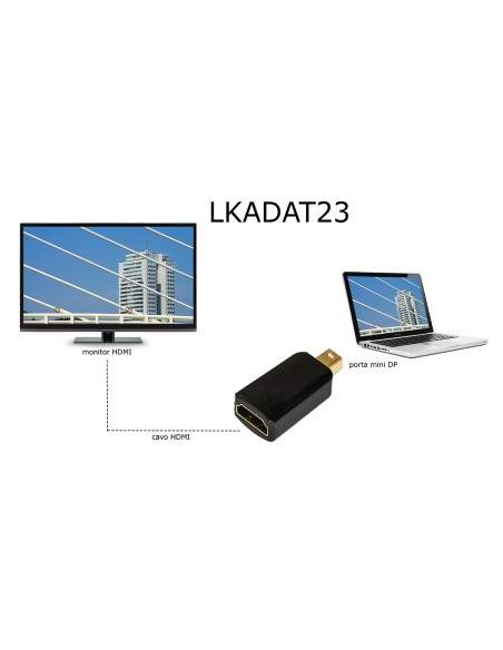 Adattatore Mini Displayport Maschio - Hdmi Femmina