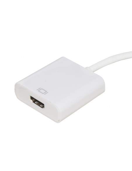 Adattatore Mini Displayport Maschio A Hdmi Femmina 4Kx2K Cm 15