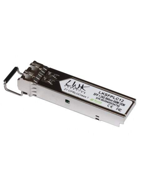 Modulo Minigbic (Sfp) Multimode Lc Duplex 1000Base-Sx, 850Nm 1,25 Gbps 550 Mt Per Hp Con Ddm