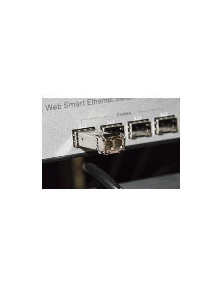 Modulo Minigbic (Sfp) Multimode Lc Duplex 1000Base-Sx, 850Nm 1,25 Gbps 550 Mt Per Hp Con Ddm
