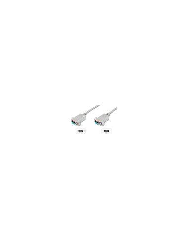 Cavo Null Modem Computer Seriale Rs232 Crossover (Incrociato) 9 Poli Femmina/Femmina Mt.2