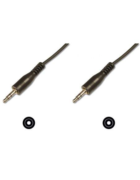 Cavo Stereo Jack 3.5 Mm. Prolunga Scheda Audio Per Cuffie/Casse Maschio/Maschio Mt.2,5