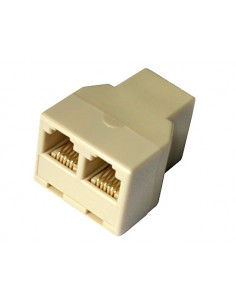 Adattatore Telefonico Da 1X6 Poli Femmina -2X6 Poli Femmina