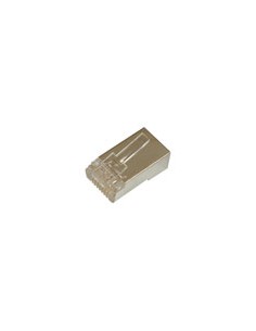 Connettore Plug 8 Poli Rj45 Cat.5E Schermato Per Cavi Rete Flessibili 2