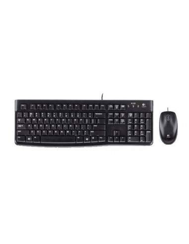 Tastiera Con Mouse Logitech Con Filo Mk120 Usb Logitech - 1