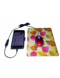 Cavo Adattatore Usb 2.0 Otg, Connettori Micro Usb "B" Maschio - Usb "A" Femmina, 20 Cm 2