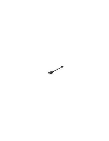Cavo Adattatore Usb 2.0 Otg, Connettori Micro Usb "B" Maschio - Usb "A" Femmina, 15 Cm Con Connettore 90 Gradi