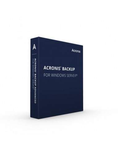 Acronis Backup Premium Per Servfer 1 Utente 1 Anno Supporto E Manutenzione