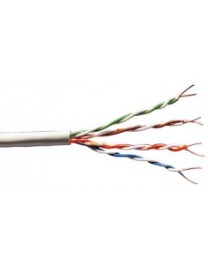 Cavo Flessibile Non Schermato Utp Per Reti Categoria 5E In Rame Matassa Mt.100