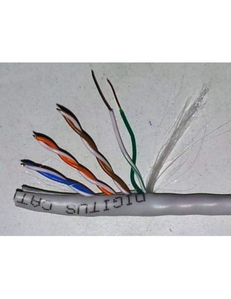 Cavo Solido Non Schermato Utp Per Reti Categoria 5E In Rame Matassa Mt. 305 Cavo Solido Non Schermato Utp Per Reti Categoria 5E In Rame Matassa Mt. 305