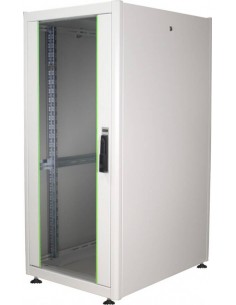 Armadio 26 Unit〠19" Per Reti E Server Misure (A)1299 X (L)600 X (P)800 Mm. Colore Grigio Chiaro