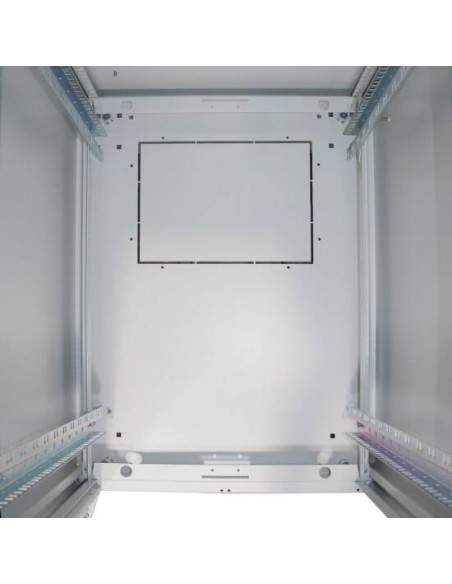 Armadio 26 Unitã€ 19" Per Reti E Server Misure (A)1299 X (L)600 X (P)800 Mm. Colore Grigio Chiaro