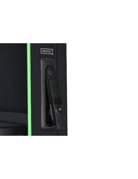 Armadio 26 Unitã€ 19" Per Reti E Server Misure (A)1299 X (L)600 X (P)800 Mm. Colore Nero