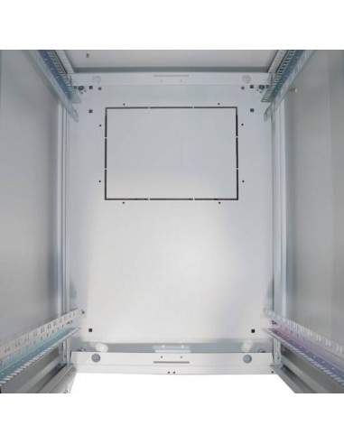 Armadio 32 Unitã€ 19" Per Reti E Server Misure (A)1566 X (L)600 X (P)800 Mm. Colore Grigio Chiaro