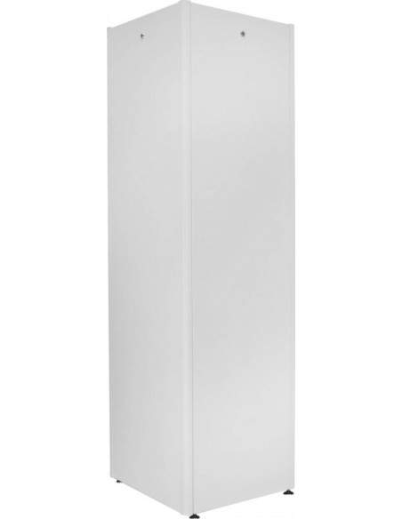 Armadio 42 Unitã€ 19" Per Reti Misure (A)2010 X (L)600 X (P)600 Mm. Colore Grigio Chiaro