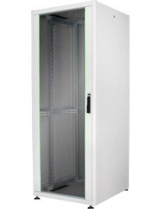 Armadio 42 Unitã€ 19" Per Reti E Server Misure (A)2010 X (L)800 X (P)800 Mm. Colore Grigio Chiaro