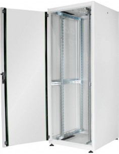 Armadio 42 Unitã€ 19" Per Reti E Server Misure (A)2010 X (L)800 X (P)800 Mm. Colore Grigio Chiaro 2