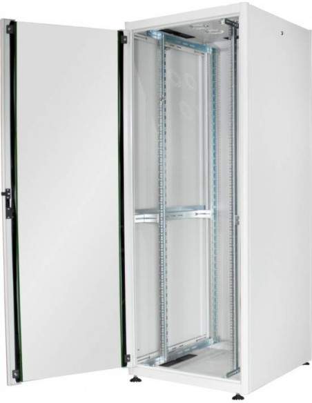 Armadio 42 Unitã€ 19" Per Reti E Server Misure (A)2010 X (L)800 X (P)800 Mm. Colore Grigio Chiaro