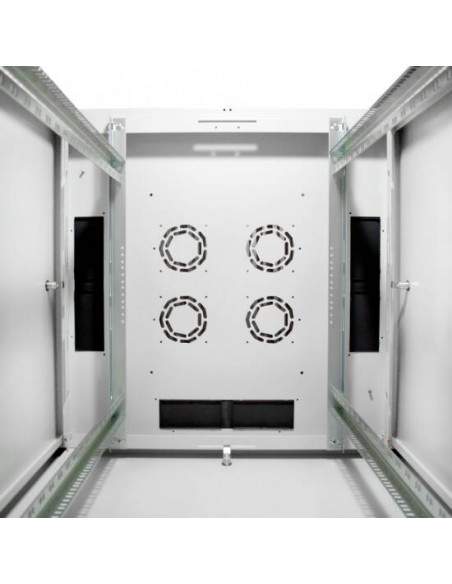 Armadio 42 Unitã€ 19" Per Reti E Server Misure (A)2010 X (L)800 X (P)800 Mm. Colore Grigio Chiaro
