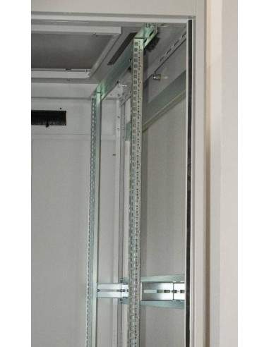 Armadio 42 Unitã€ 19" Per Reti E Server Misure (A)2010 X (L)800 X (P)800 Mm. Colore Grigio Chiaro