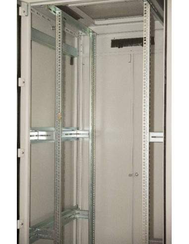 Armadio 42 Unitã€ 19" Per Reti E Server Misure (A)2010 X (L)800 X (P)800 Mm. Colore Grigio Chiaro