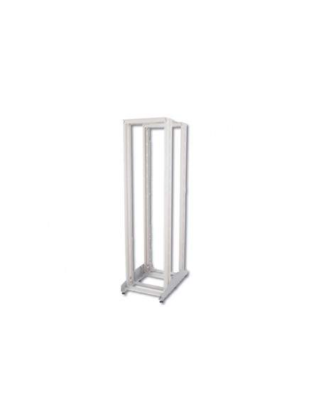 Frame Di Montaggio 19" 42 Unita' A 4 Montanti (A)1951 X (L)600 X (P) 1000 Mm. Colore Grigio Chiaro Ral7035