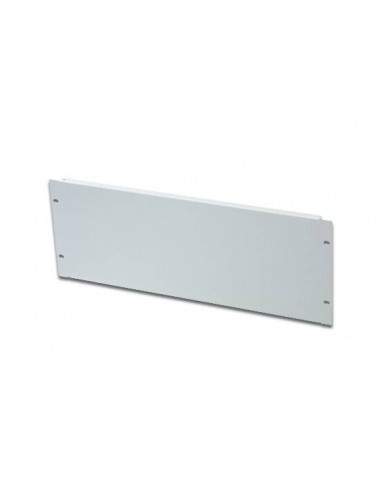 Pannello Cieco 4 Unita' Per Chiusura Spazi Vuoti In Armadi Rack 19" Viti Incluse Grigio