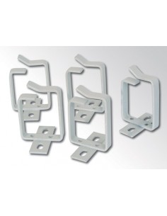 Passacavi Per Armadi Rack 100X45 Mm. Confezione 10 Pezzi - Colore Grigio Ral 7035