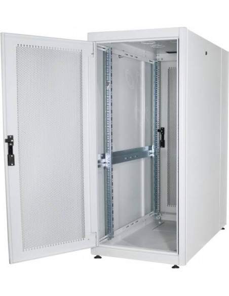 Armadio 26 Unitã€ 19" Per Reti E Server Misure (A)1299 X (L)600 X (P)1000 Mm. Colore Grigio Chiaro